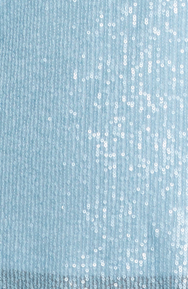 Anne Klein Sequin Top, Alternate, color, Opal Blue