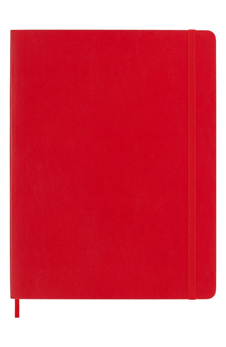 Moleskine Extra Large Soft Cover Notebook, Alternate, color, Red