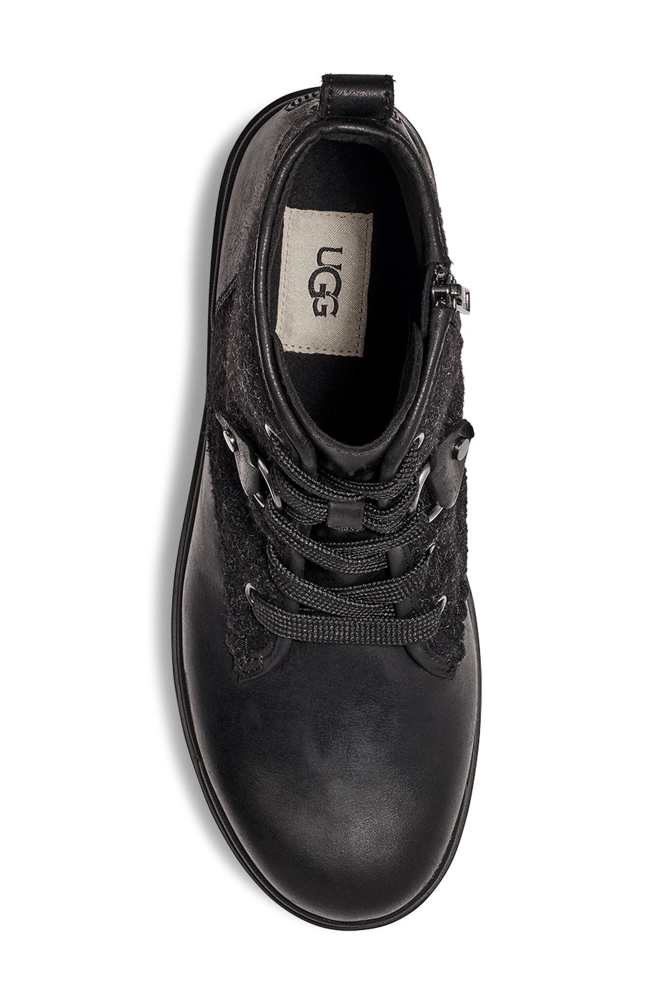 UGG<sup>®</sup> Hapsburg Waterproof Lace-Up Boot, Alternate, color, 