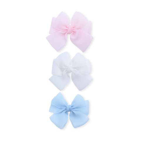 Classic Bow Hair Clip Set