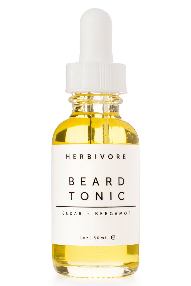 Cedar + Bergamot Beard Tonic, Main, color, NO COLOR