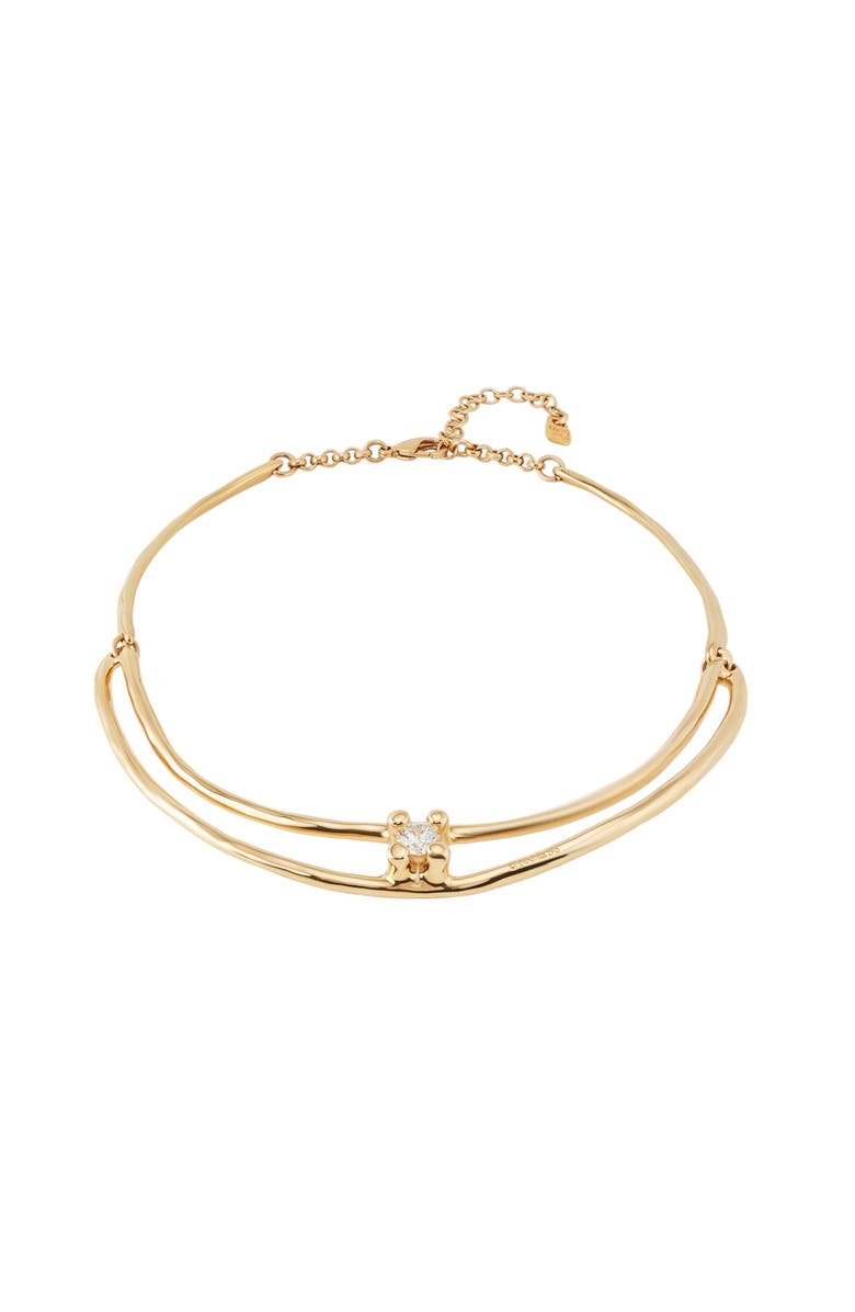 UNODE50 Twin Radiance Collar, Alternate, color, Gold