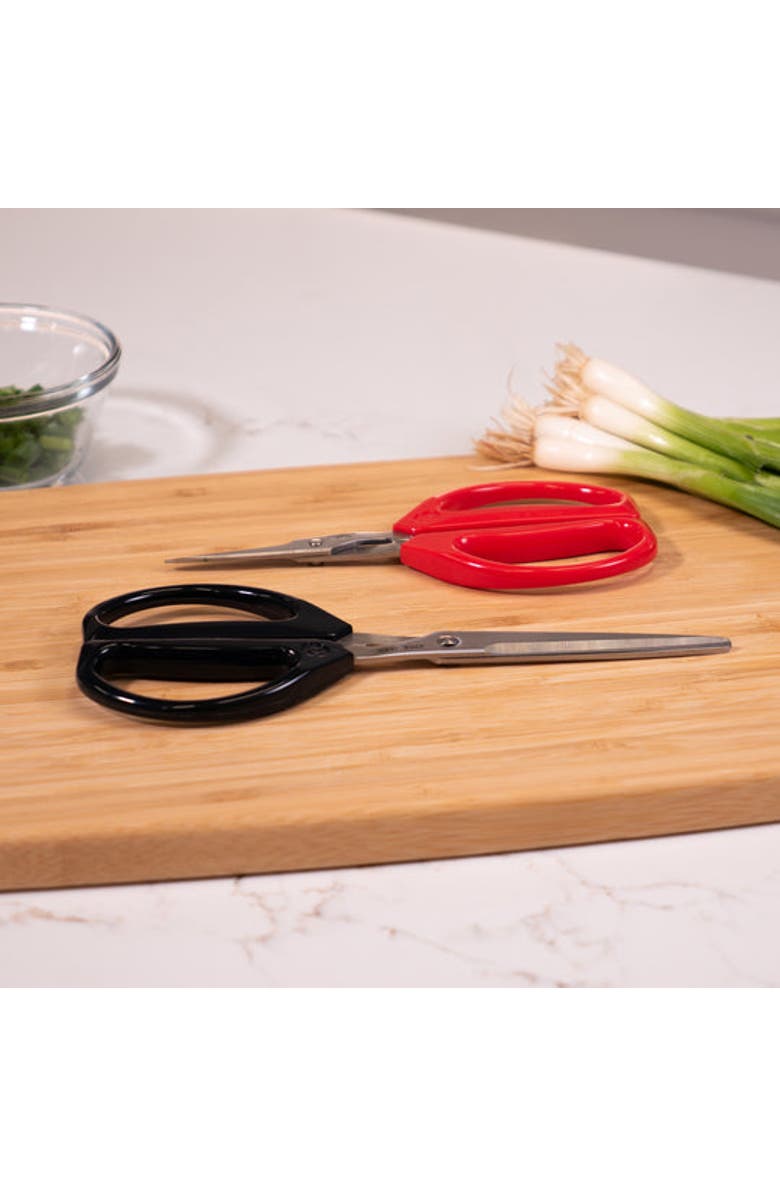 JOYCE CHEN 8" Deluxe and 6" Original Unlimited Scissors 2-Pack, Alternate, color, Dark Navy/Red