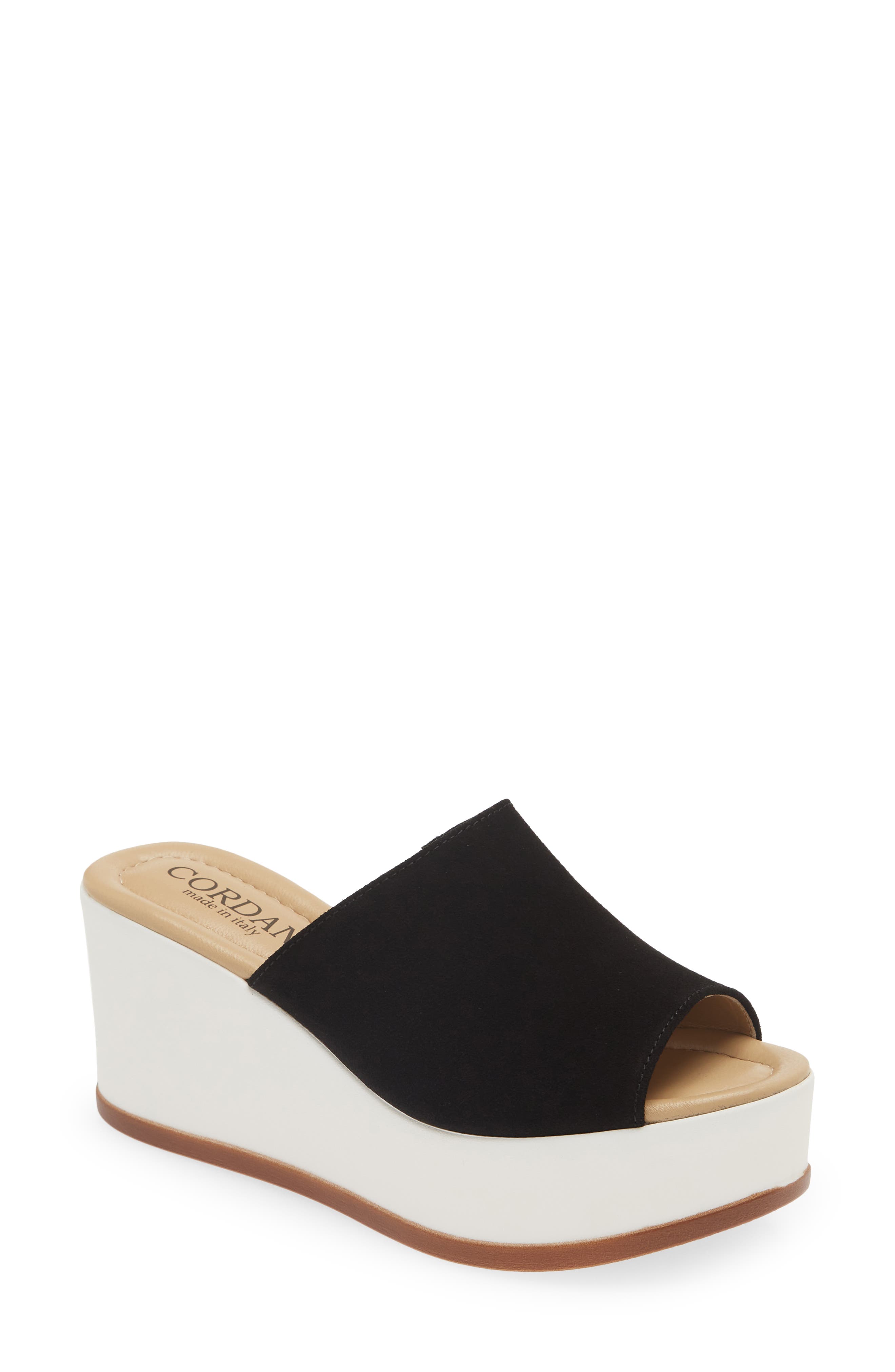 Cordani Demmi Platform Wedge Slide Sandal, Main, color, 