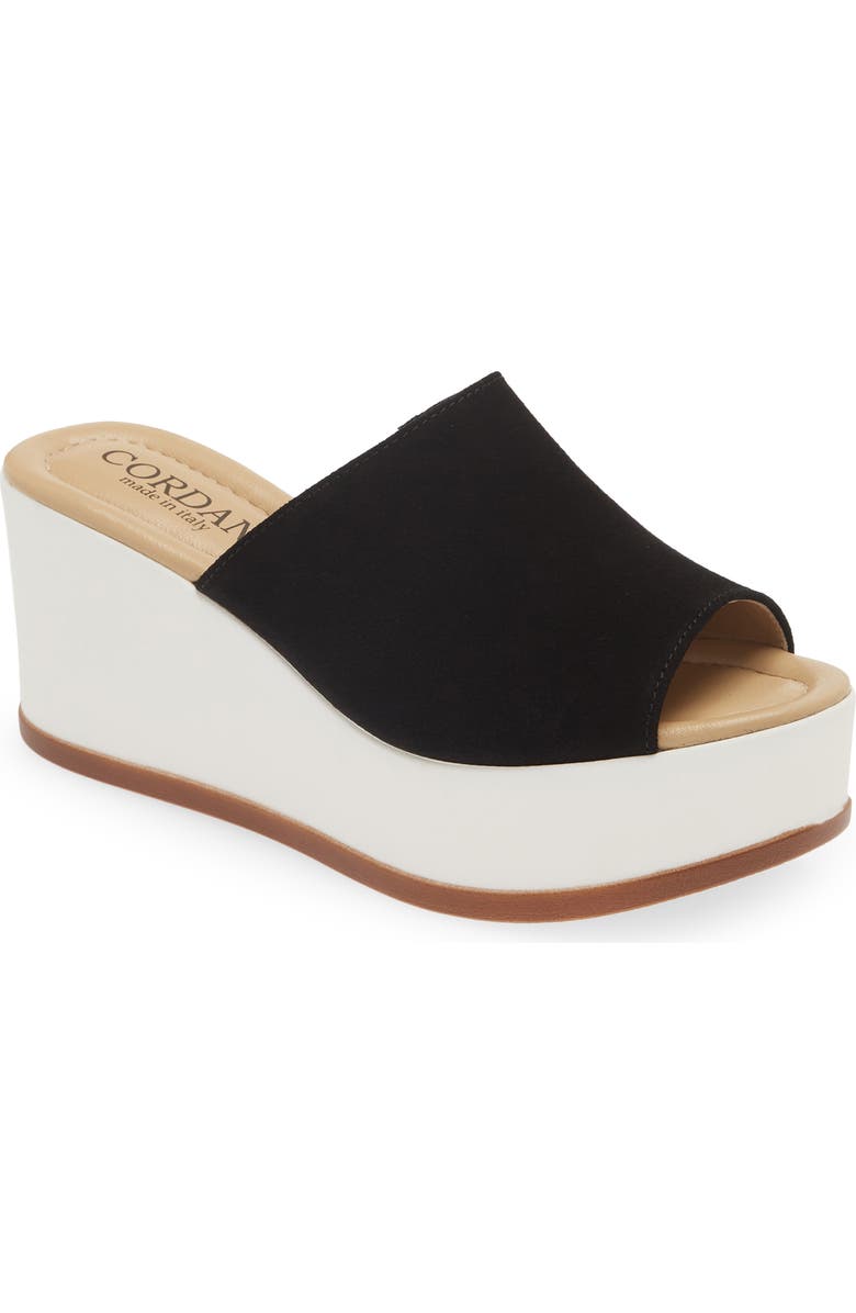 Cordani Demmi Platform Wedge Slide Sandal, Main, color,