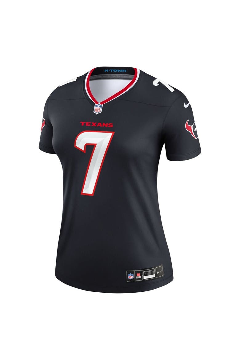 Women's Nike C.J. Stroud  Navy Houston Texans Legend Player Performance Top, Alternate, color, Navy
