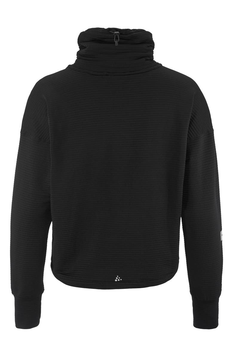 Craft Subz Turtleneck Jersey Sweatshirt, Alternate, color, Black