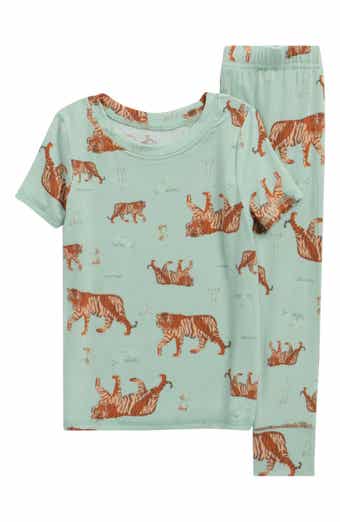 Poppy & Clay Kids' Zen Fitted Two-Piece Pajamas