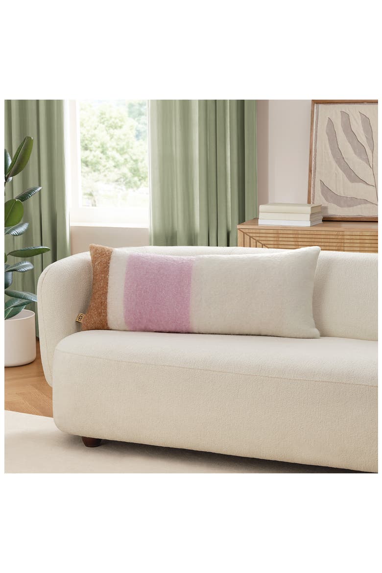 Simona Accent Pillow, Alternate, color, ROSETTA STRIPE