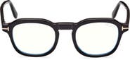 TOM FORD 49mm Blue Light Blocking Glasses