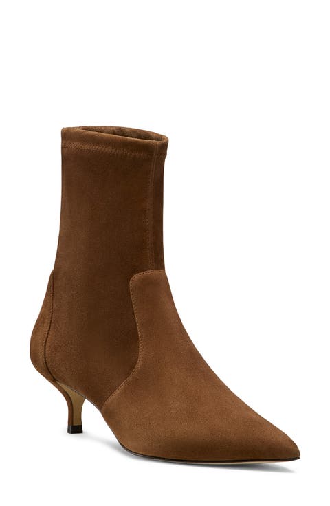 Mara 50 Kitten Heel Bootie (Women)