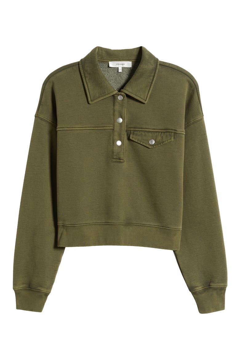 Polo Sweatshirt, Alternate, color, SURPLUS