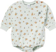 Modern Moments™ by Gerber Long Sleeve Bubble Romper with Accent Pocket