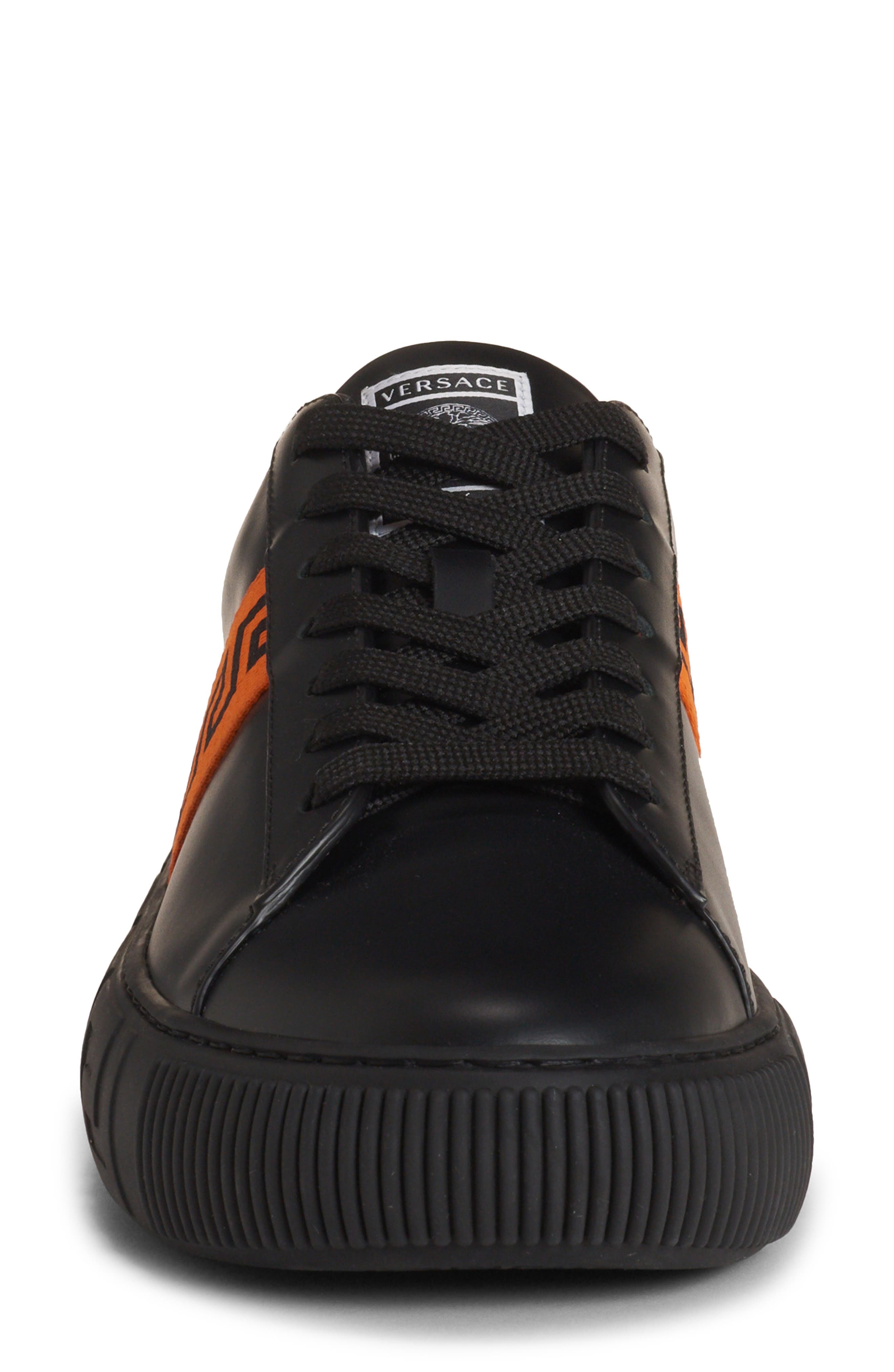 Versace Greca Low Top Sneaker, Alternate, color, 