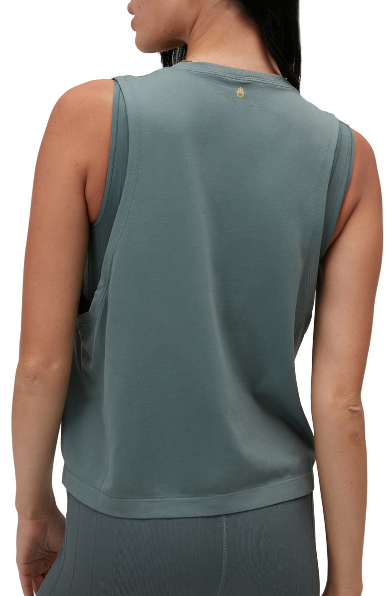 Spiritual Gangster Manifest Active Flow Graphic Tank, Alternate, color, 