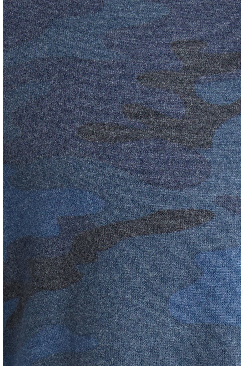 Camo Tech Fleece Button-Up Shirt, Alternate, color, NAVY
