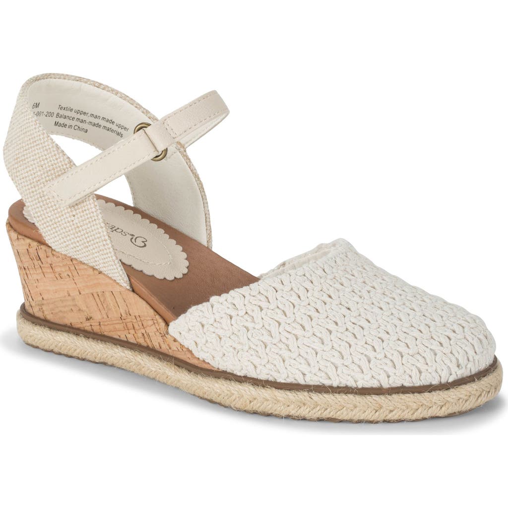 Baretraps Ocean Espadrille Wedge Sandal In Natural