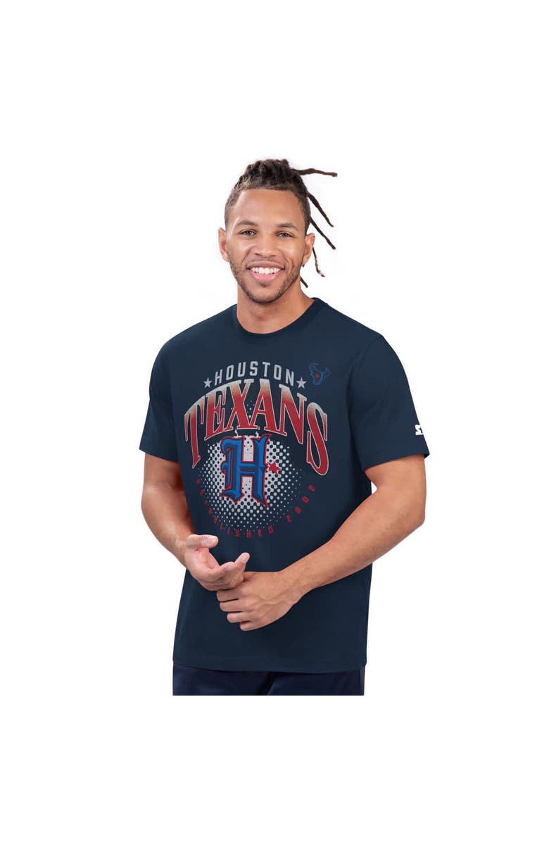 STARTER Men
s Starter Navy Houston Texans Prime Time T-Shirt, Main, color, Navy