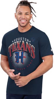 STARTER Men's Starter Navy Houston Texans Prime Time T-Shirt