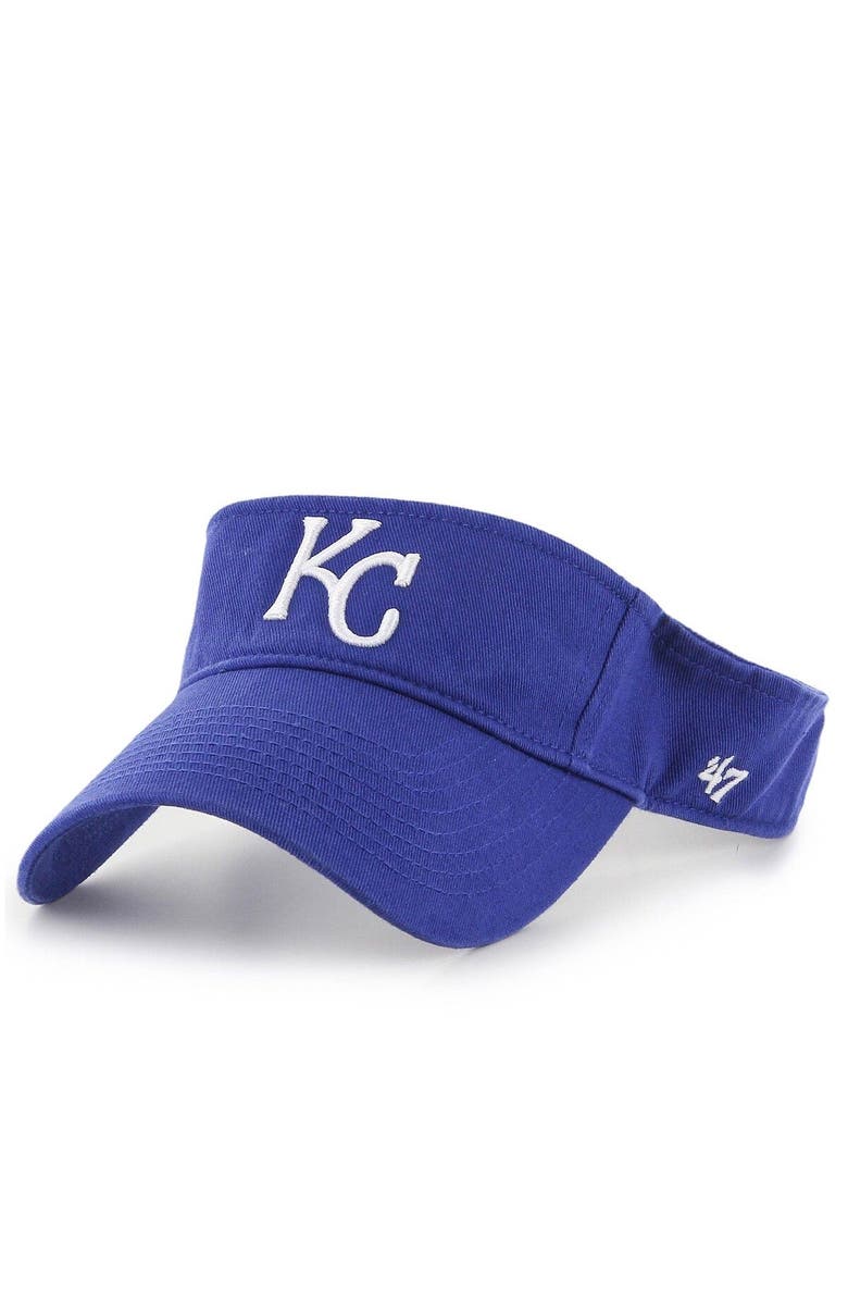 '47 Men's '47 Royal Kansas City Royals Clean Up Adjustable Visor, Main, color, 