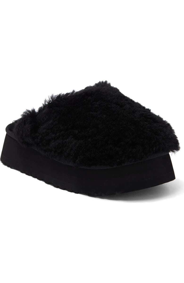 UGG<sup>®</sup> Maxi Genuine Shearling Platform Clog, Main, color,