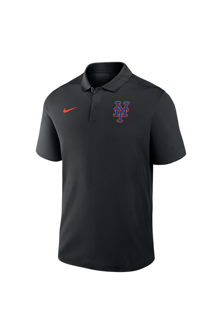 Men's Nike Black New York Mets Alternate Victory Dri-FIT Polo, Alternate, color, Black