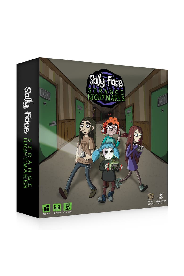Sally Face Strange Nightmares Deluxe Cooperative Board Game, Main, color, Multicolored