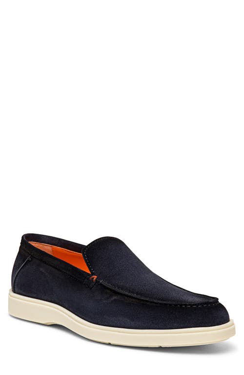 Santoni Botanist Slip-On Shoe in Blue  product