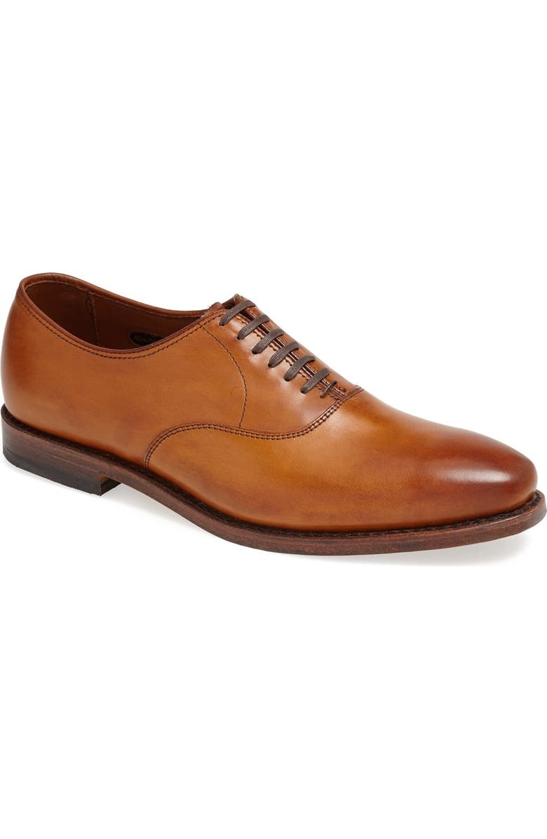 Allen Edmonds Carlyle Plain Toe Oxford, Main, color, Walnut