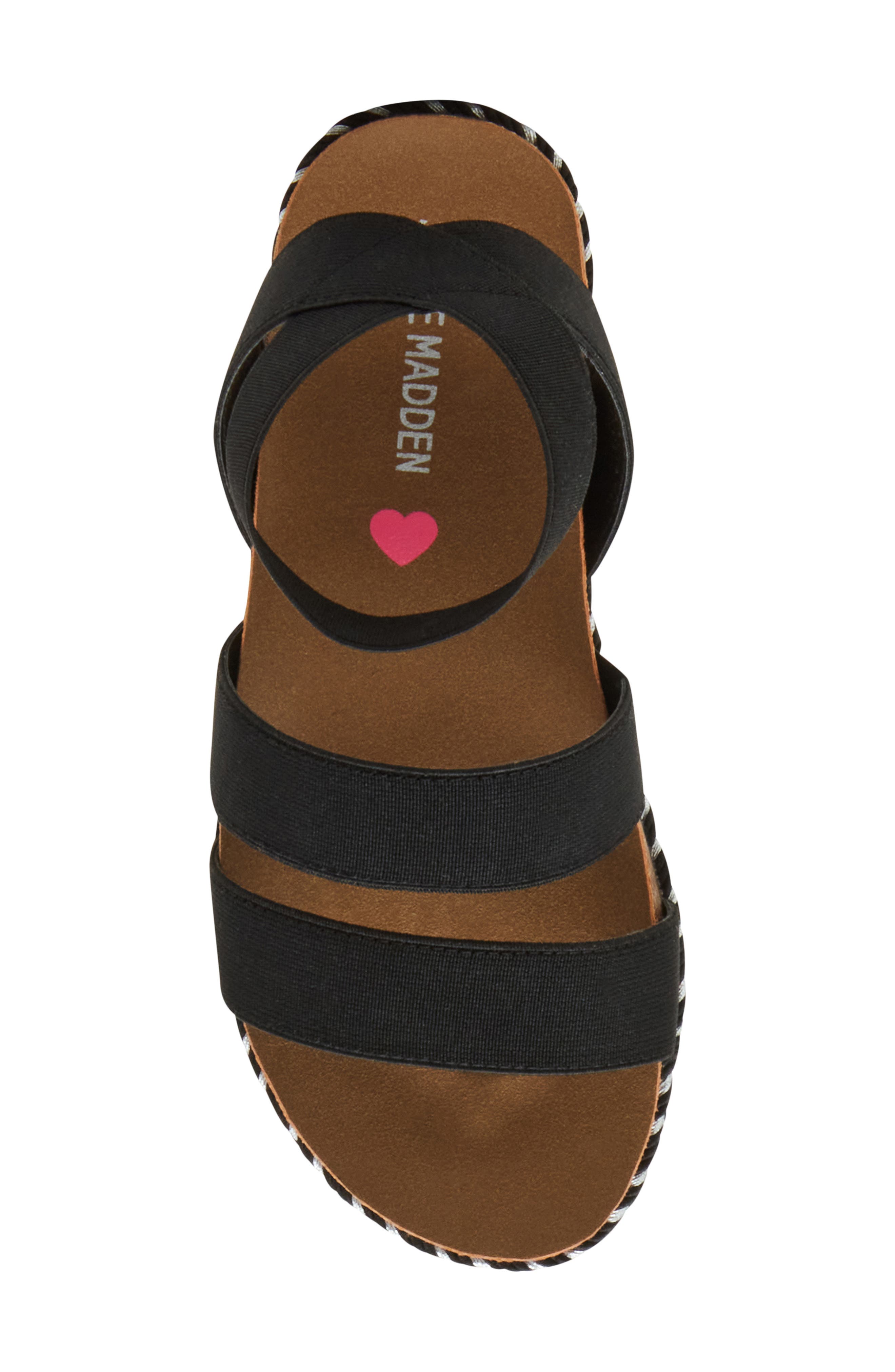 Steve Madden Kids' Jcharisa Ankle Strap Espadrille Platform Sandal, Alternate, color, 