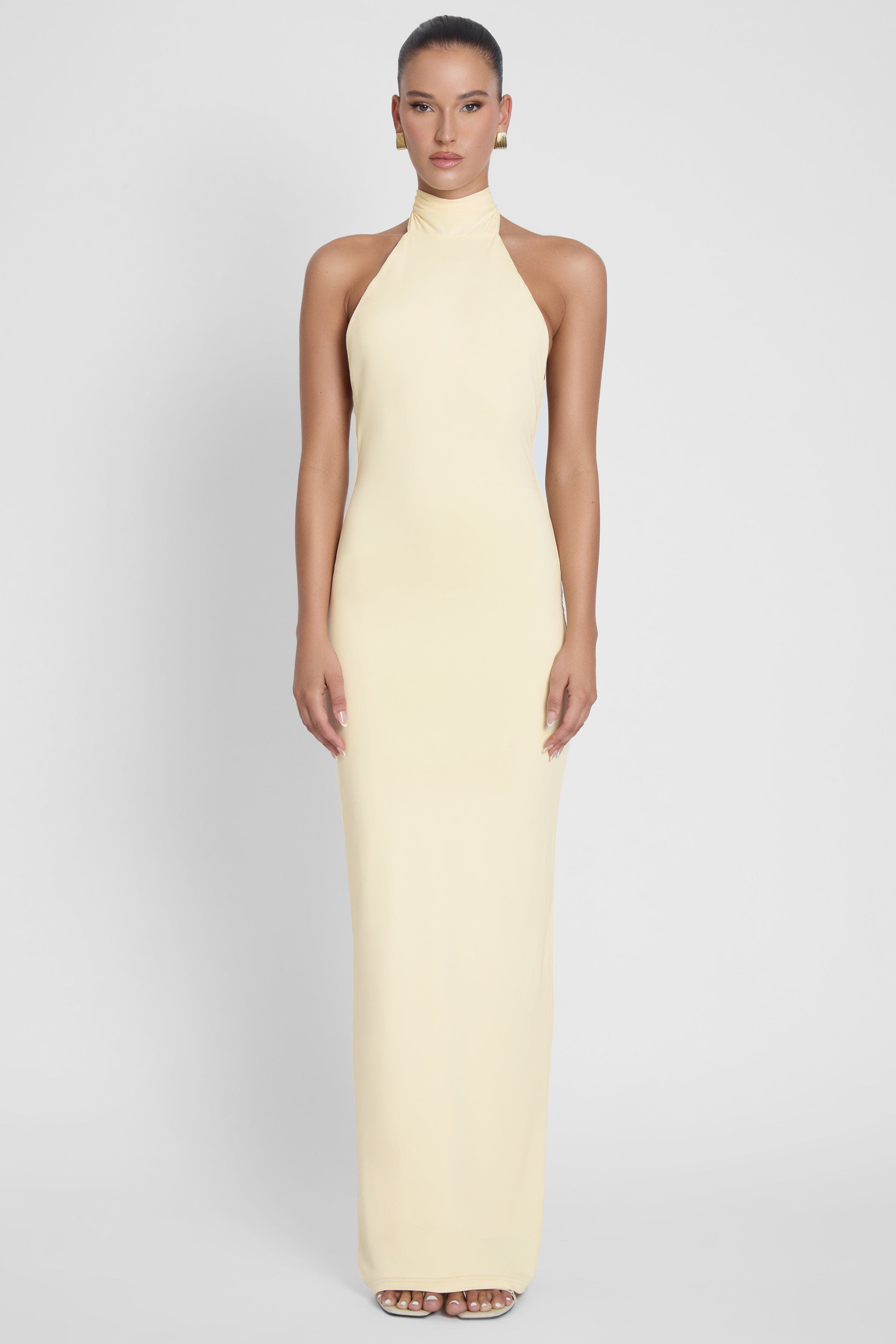 Alaia Drape Maxi Dress - image 5