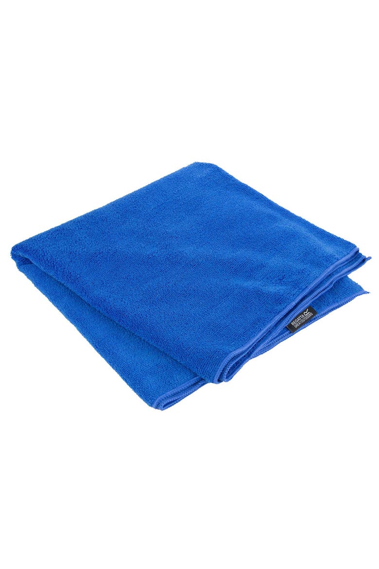 Great Outdoors Lightweight Giant Compact Travel Towel, Main, color, Oxford Blue
