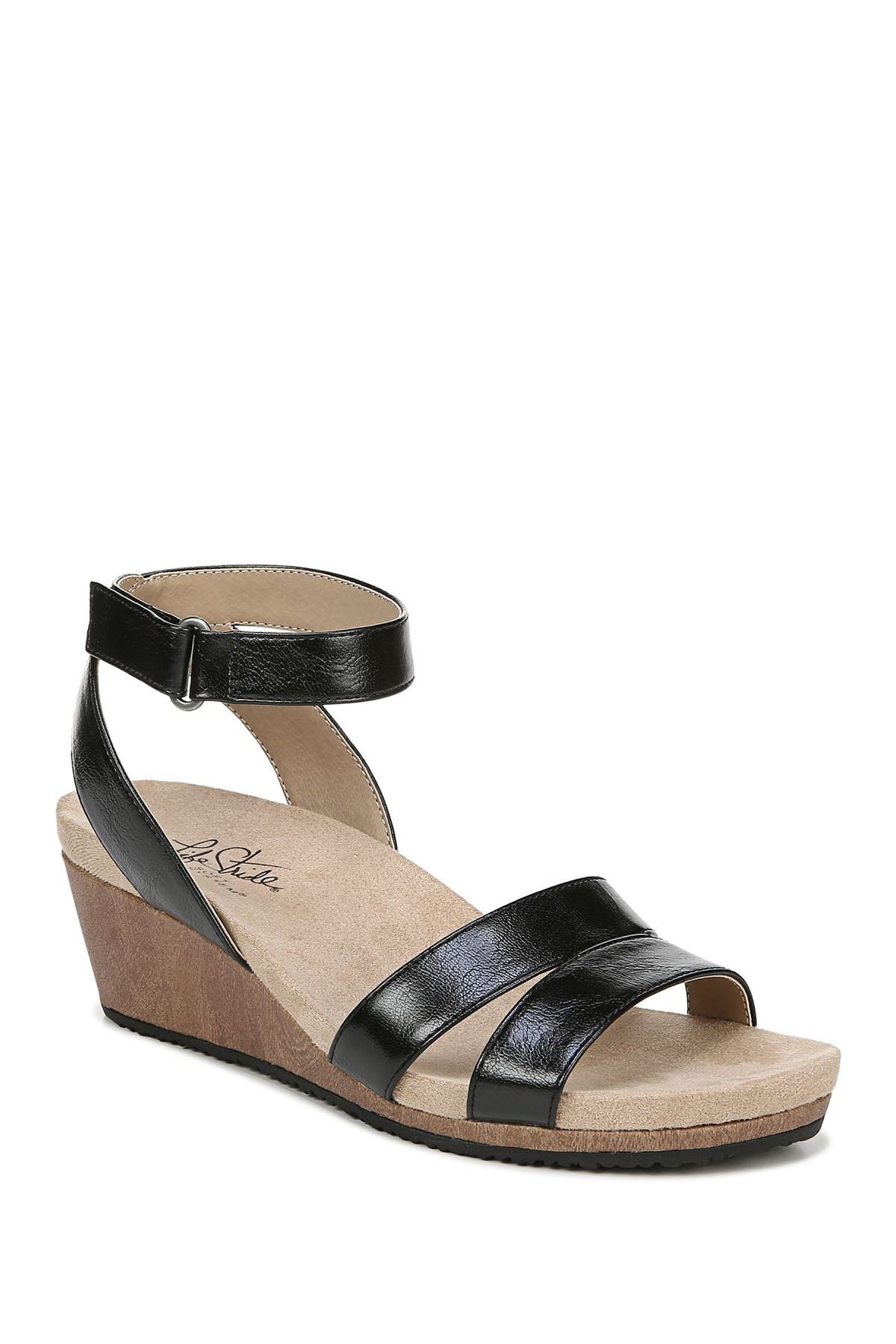 LifeStride Max Wedge Sandal, Alternate, color, 