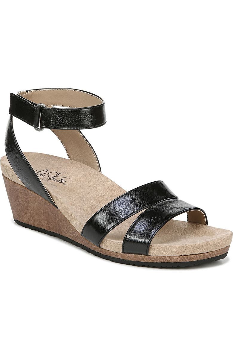 LifeStride Max Wedge Sandal, Alternate, color,