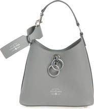 Balenciaga Small Carrie Grained Leather Hobo Bag