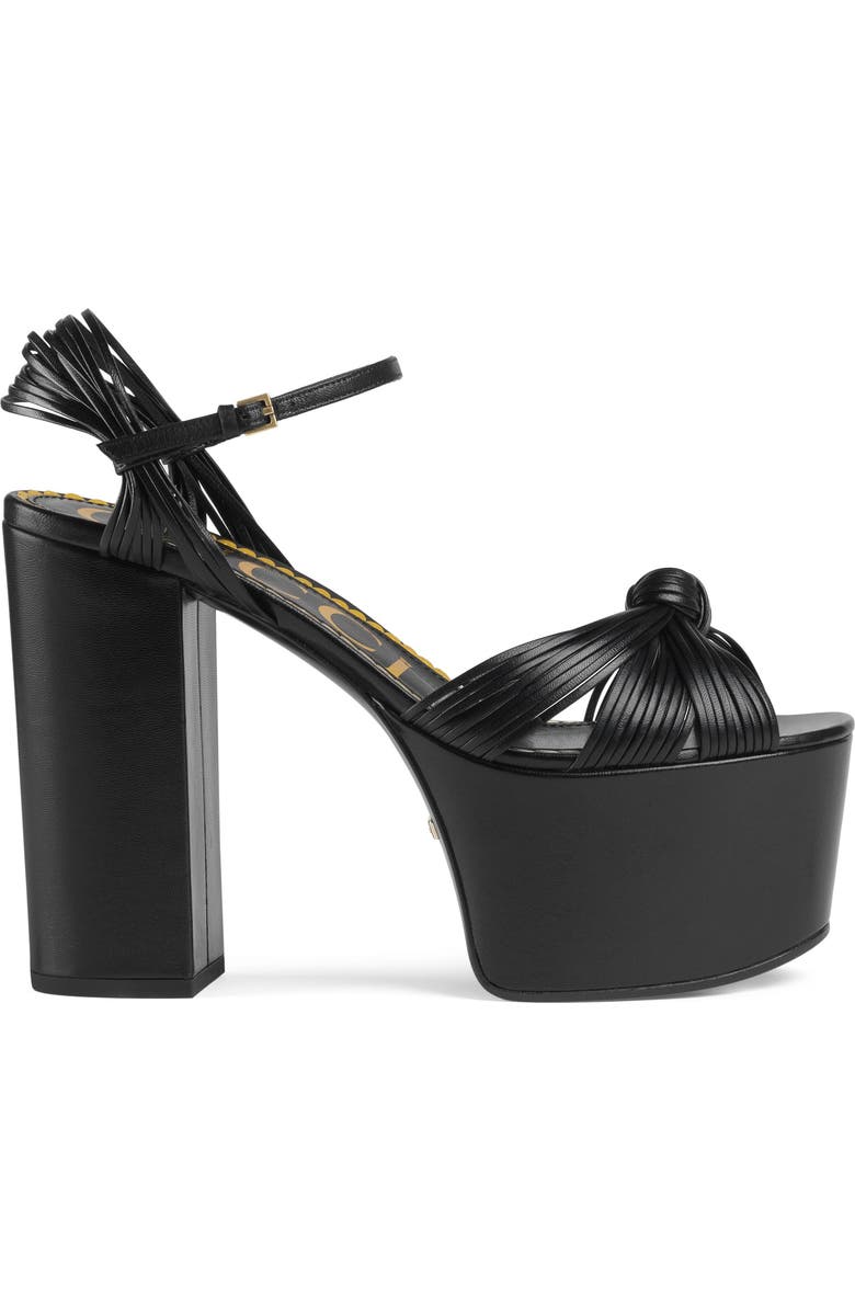 Gucci Crawford Strappy Platform Sandal, Alternate, color,