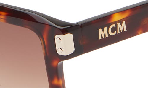 Mcm 54mm Square Sunglasses In Brown