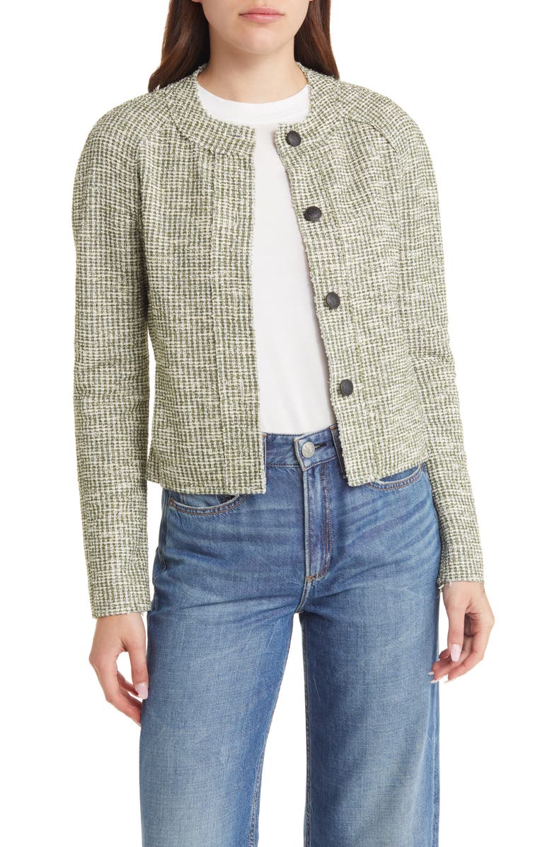 rag & bone Marisa Tweed Jacket, Main, color, 