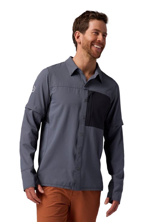 Tahoe Woven Convertible Snap-Up Shirt - Men's