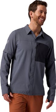 Backcountry Tahoe Woven Convertible Snap-Up Shirt - Men's