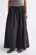 ST. AGNI Cotton Hybrid Wide Leg Pants