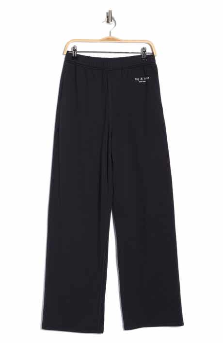 rag & bone Cotton French Terry Wide Leg Sweatpants