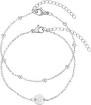 Adornia Set of 2 Assorted Chain Bracelets