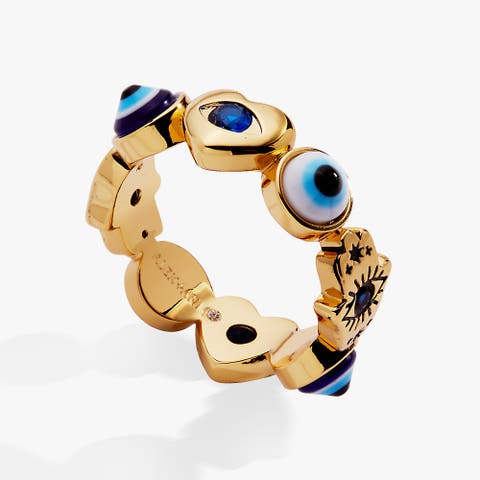 Evil Eye Band Ring
