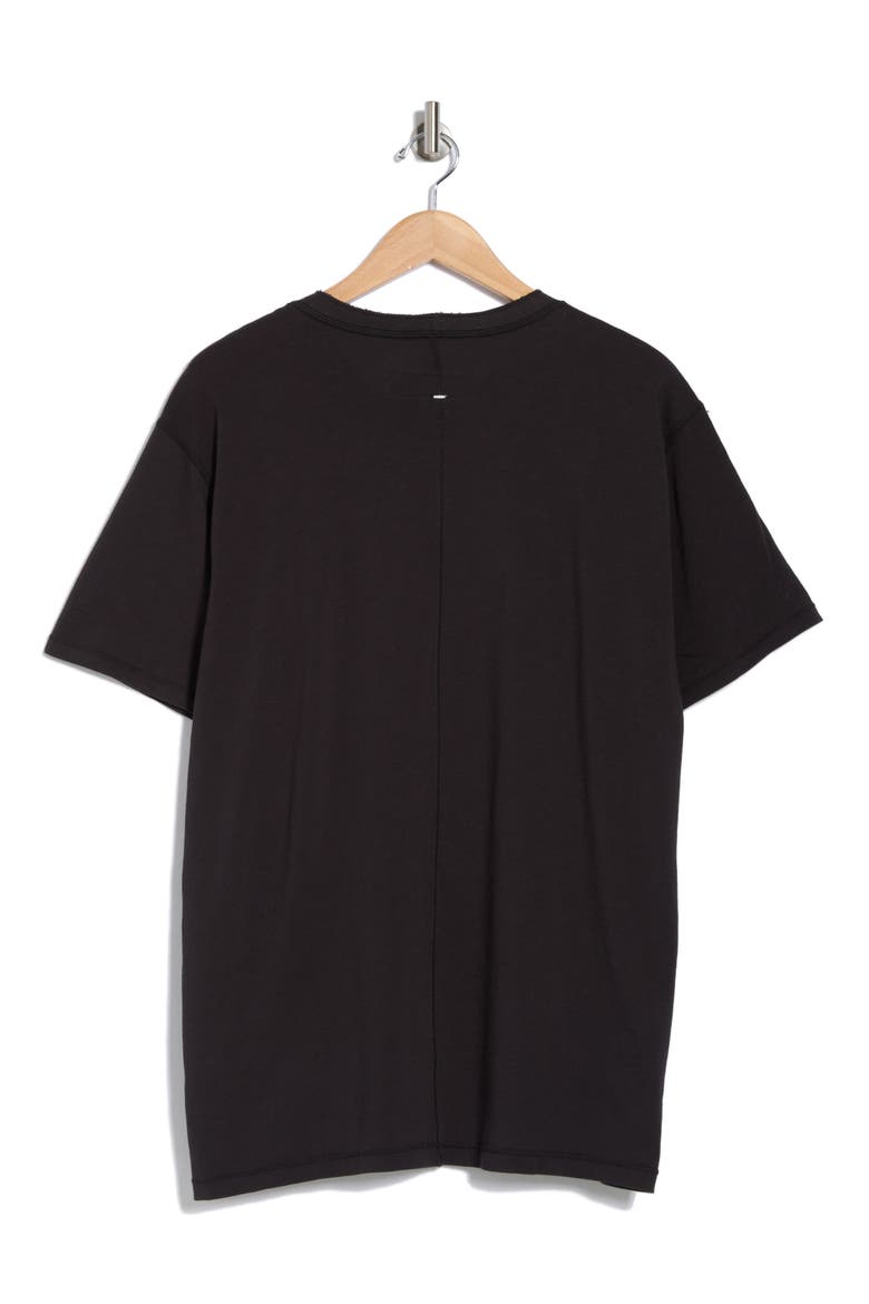 Classic Cotton Slub Jersey Henley, Alternate, color, BLACK