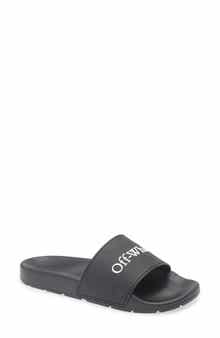 Off-White Bookish Logo Slide Sandal