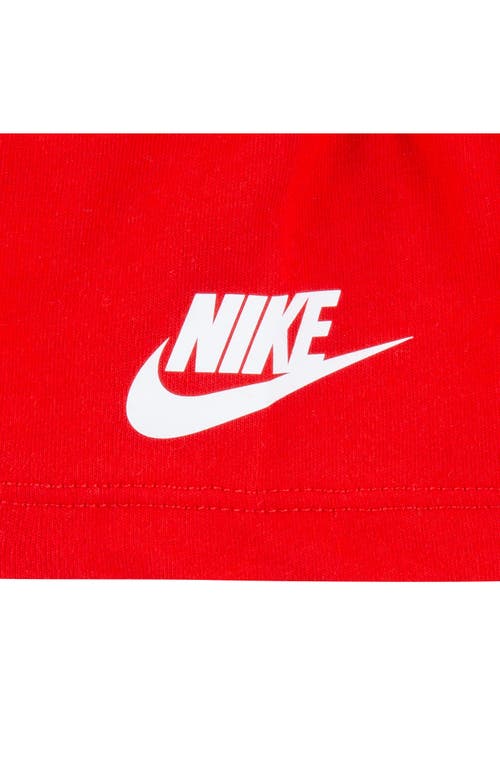 Nike Logo Tee & Cargo Shorts 2-piece Set In Black