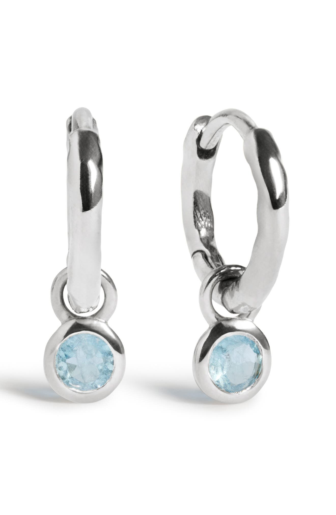 STERLING SILVER/ AQUA