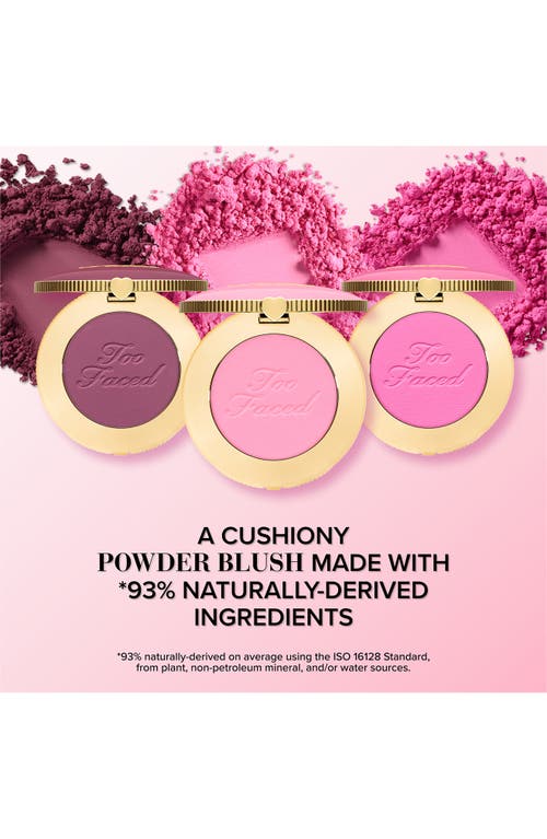 Too Faced Cloud Crush Blurring Blush Powder Cheek Tint In Berry Dreamy