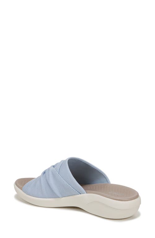 Bzees Cherish Slide Sandal In Blue